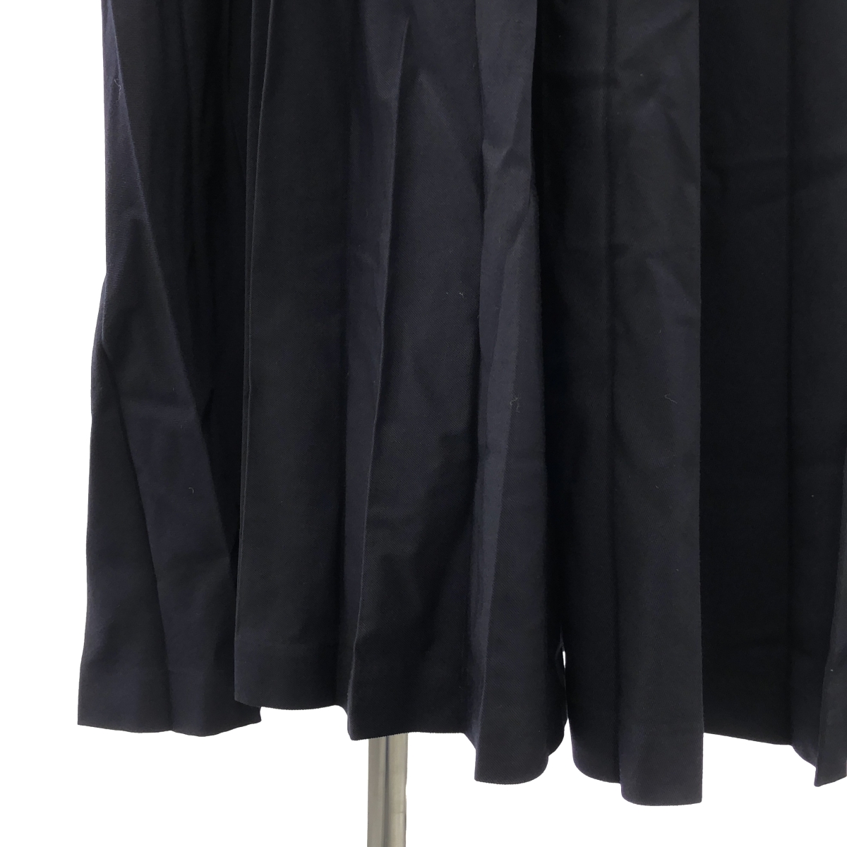 COMME des GARCONS COMME des GARCONS / コムコム ウール プリーツ加工 吊り ロング スカート