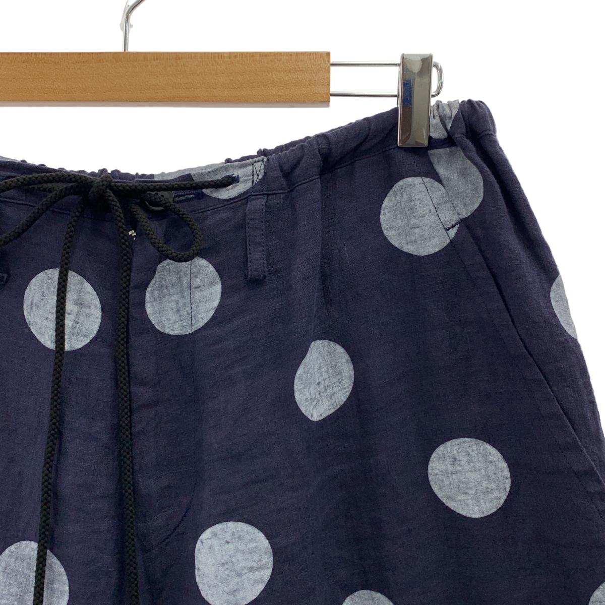 Y's / ワイズヨウジヤマモト ドット ドローストリング サルエル ワイド イージー パンツ / 総裏地