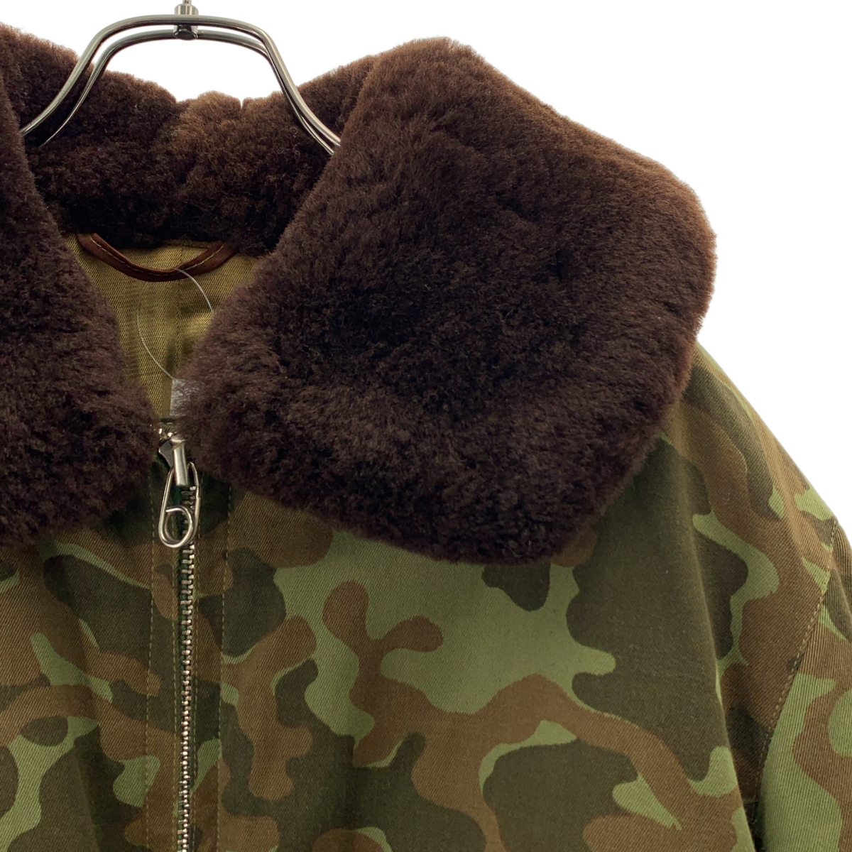 VINTAGE / ヴィンテージ古着 RUSSIAN ARMY ロシア軍 襟ボア 中綿 ブタンカモ ウィンターパイロット ジャケット