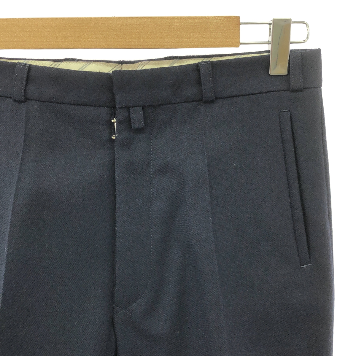 Maison Margiela / メゾンマルジェラ ウール Mボタン スラックスパンツ