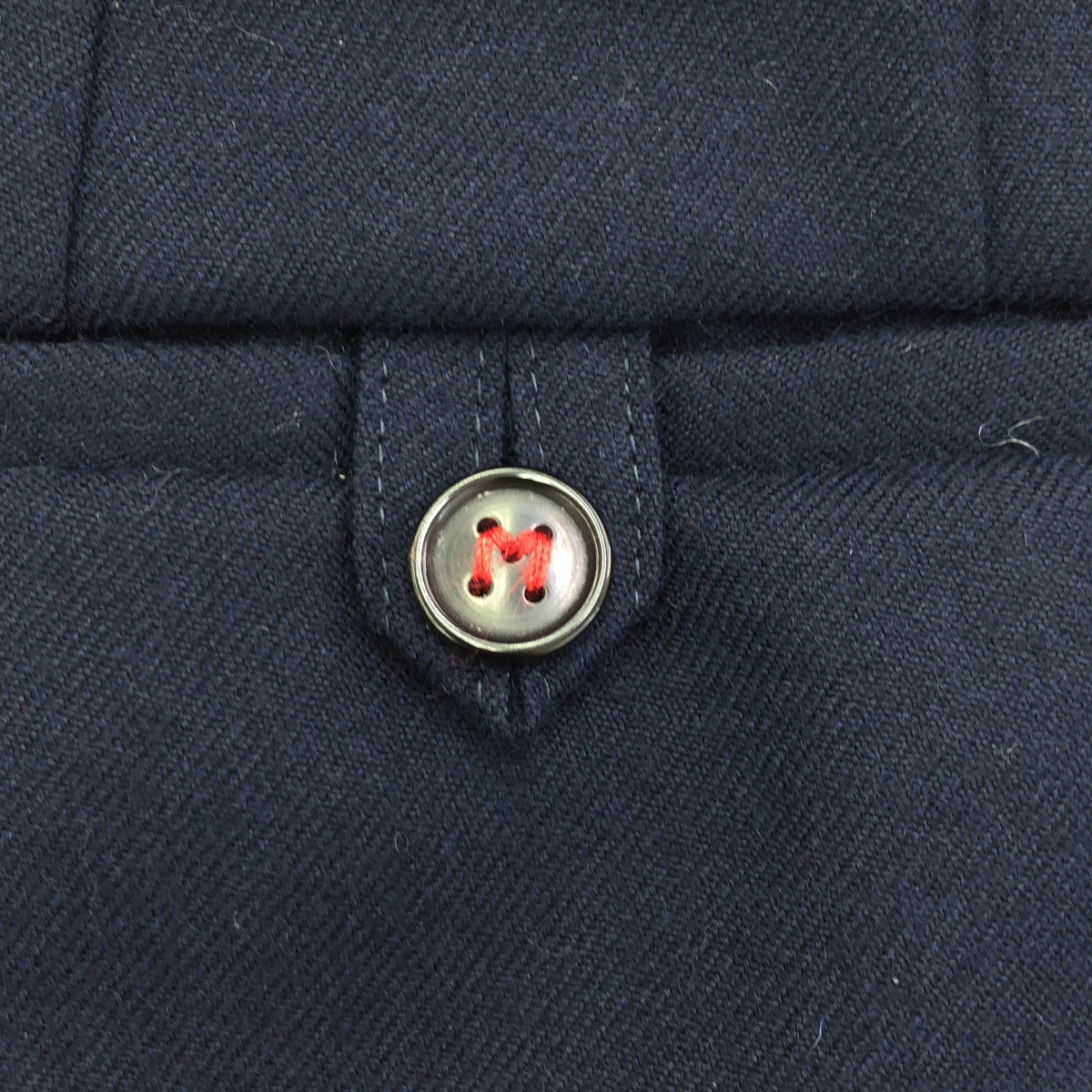 Maison Margiela / メゾンマルジェラ ウール Mボタン スラックスパンツ