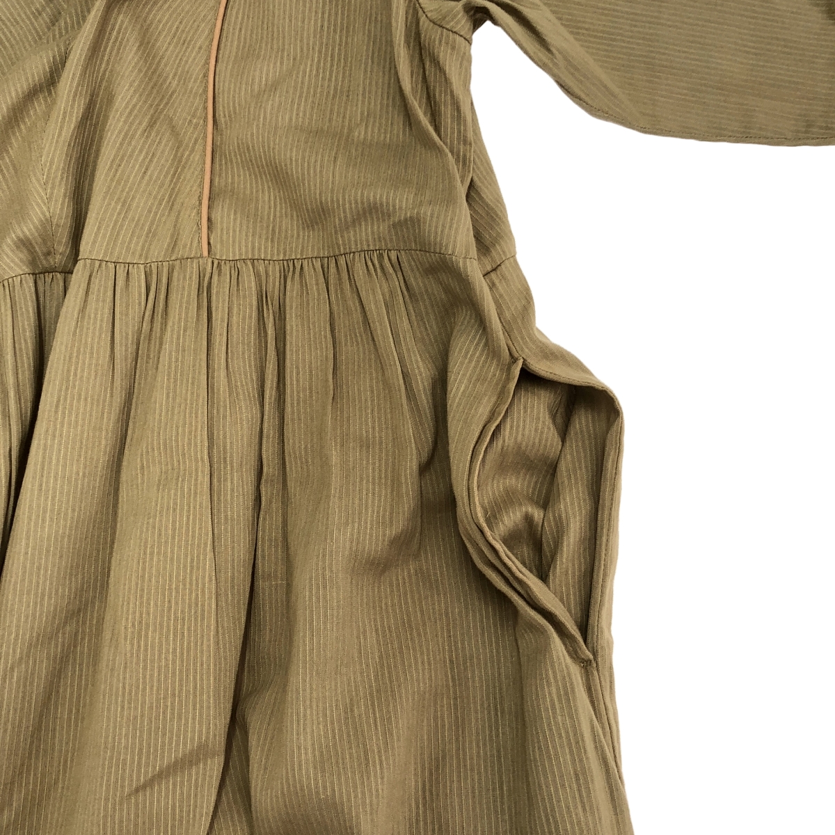 ne Quittez pas / ヌキテパ ティアード ギャザー ボリューム ポケット付き ドレス ワンピース