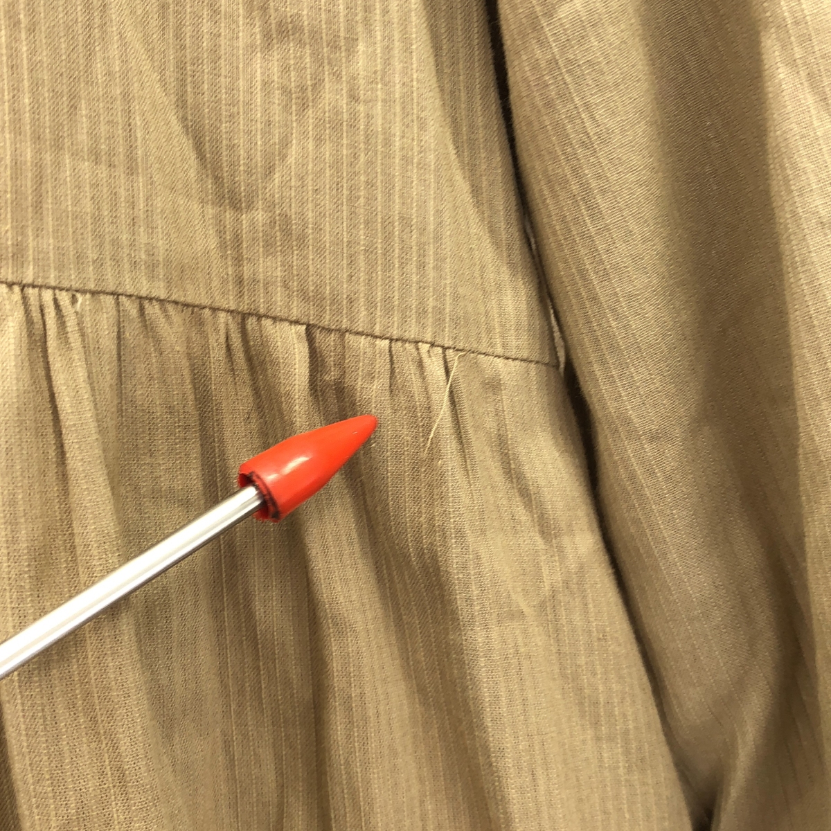 ne Quittez pas / ヌキテパ ティアード ギャザー ボリューム ポケット付き ドレス ワンピース