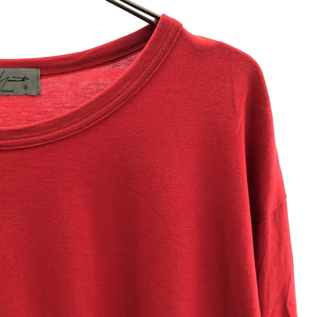 YOHJI YAMAMOTO POUR HOMME / ヨウジヤマモトプールオム ULTIMA PLAIN STITCH NEW ROUND NECK LONG SLEEVES ウルティマ天竺 長袖 カットソー