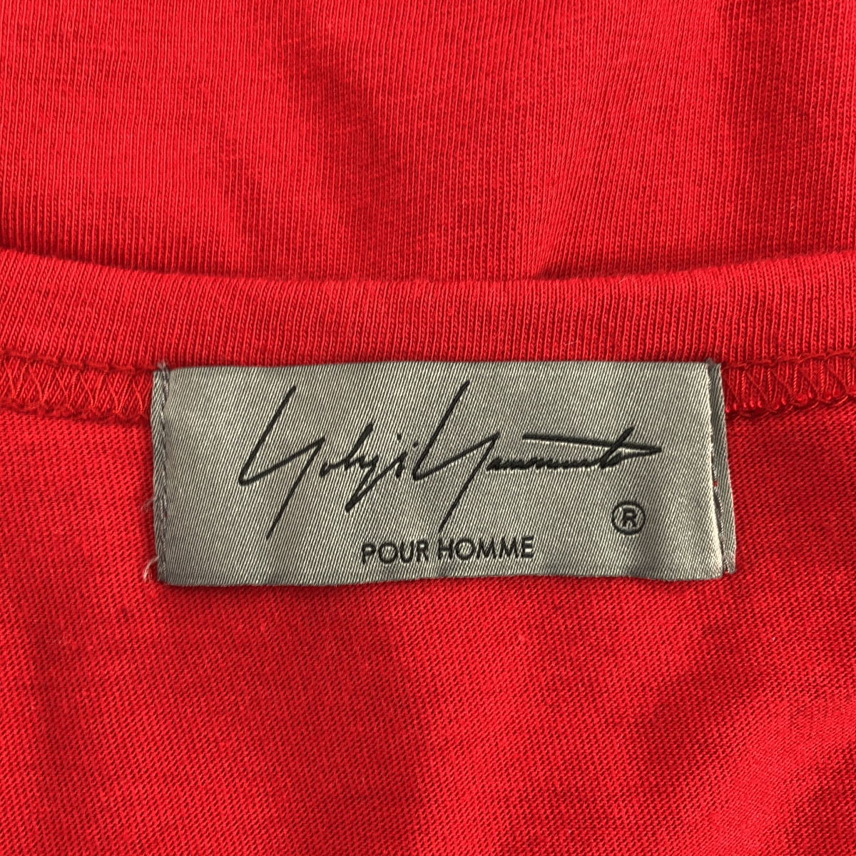 YOHJI YAMAMOTO POUR HOMME / ヨウジヤマモトプールオム ULTIMA PLAIN STITCH NEW ROUND NECK LONG SLEEVES ウルティマ天竺 長袖 カットソー