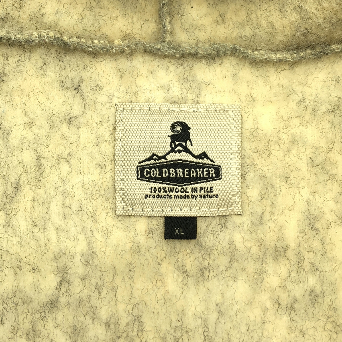 COLD BREAKER / コールドブレーカー ジップ ボア フーデッド ベスト