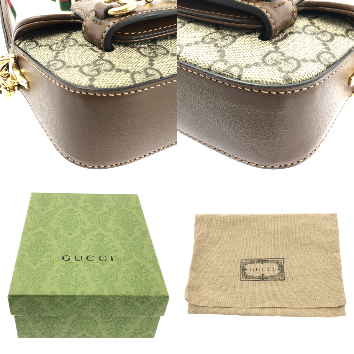 GUCCI / グッチ ホースビット ショルダーストラップウォレット