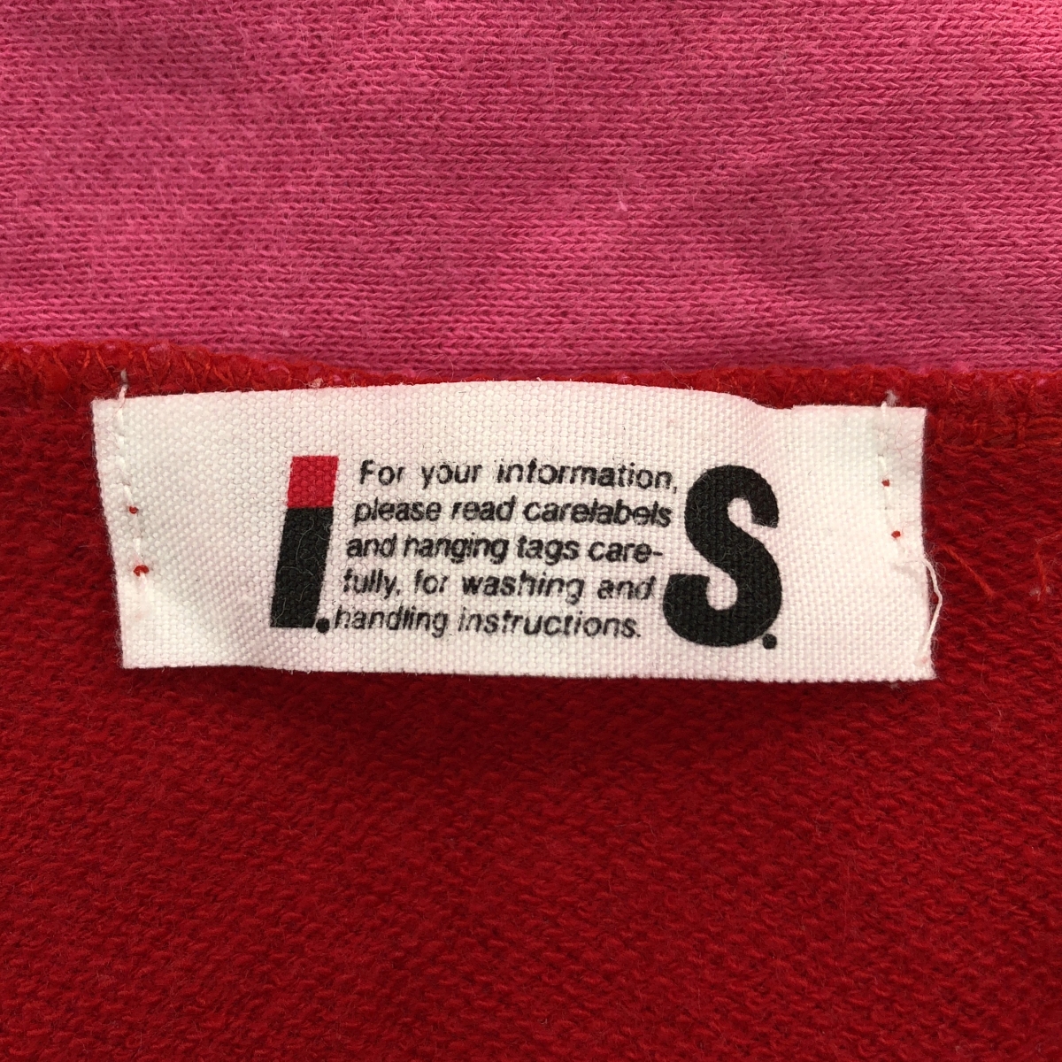 I.S. ISSEY MIYAKE / イッセイミヤケスポーツ 80s〜 ヴィンテージ ロゴワッペン スウェットカーディガン