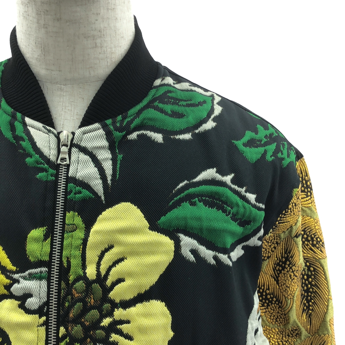 DRIES VAN NOTEN / ドリスヴァンノッテン Embroidered Tapestry Bomber Jacket / エンブロイダリー ボンバージャケット ブルゾン / 総裏地