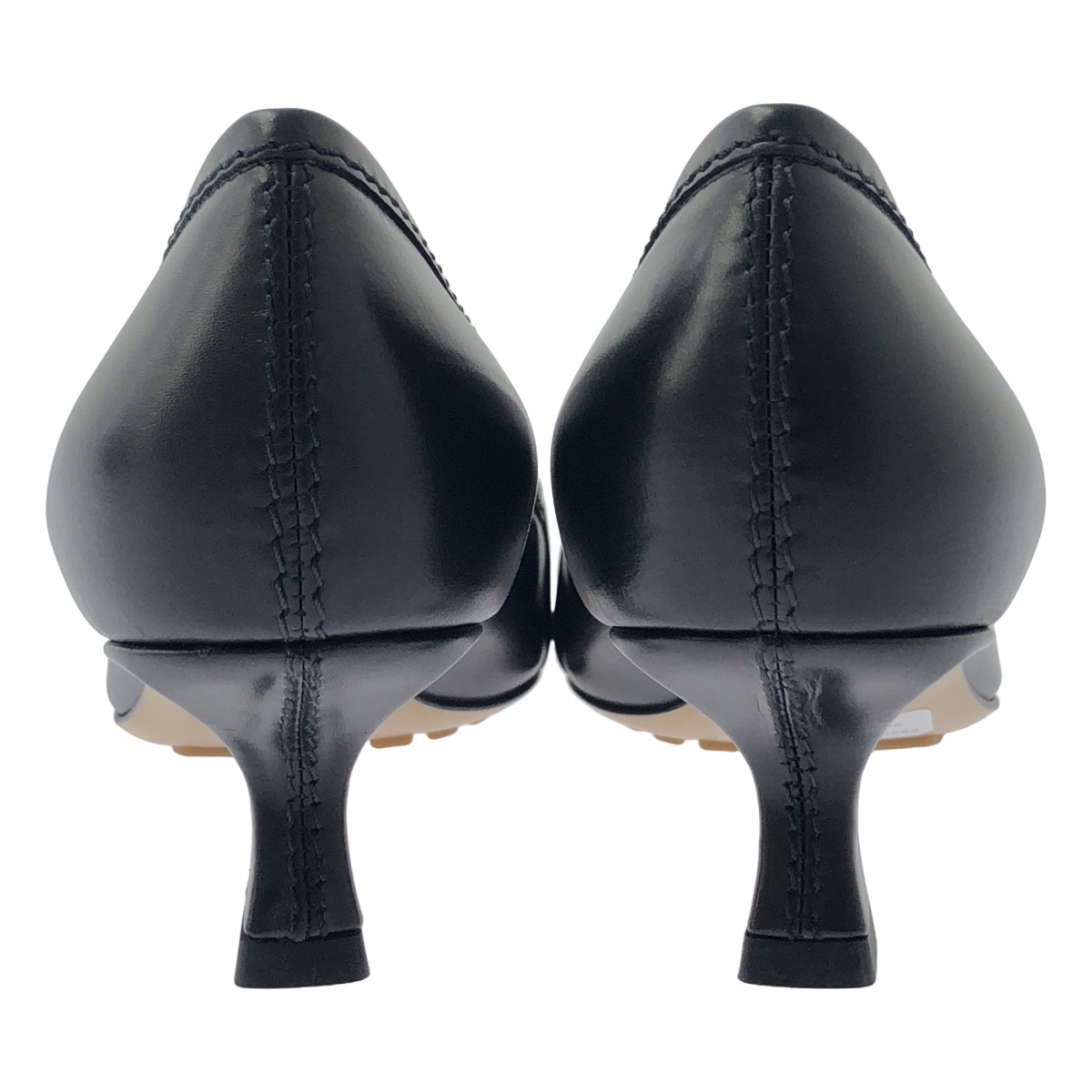 BOTTEGA VENETA / ボッテガヴェネタ BVマダム スクエアトゥ ルイヒール パンプス