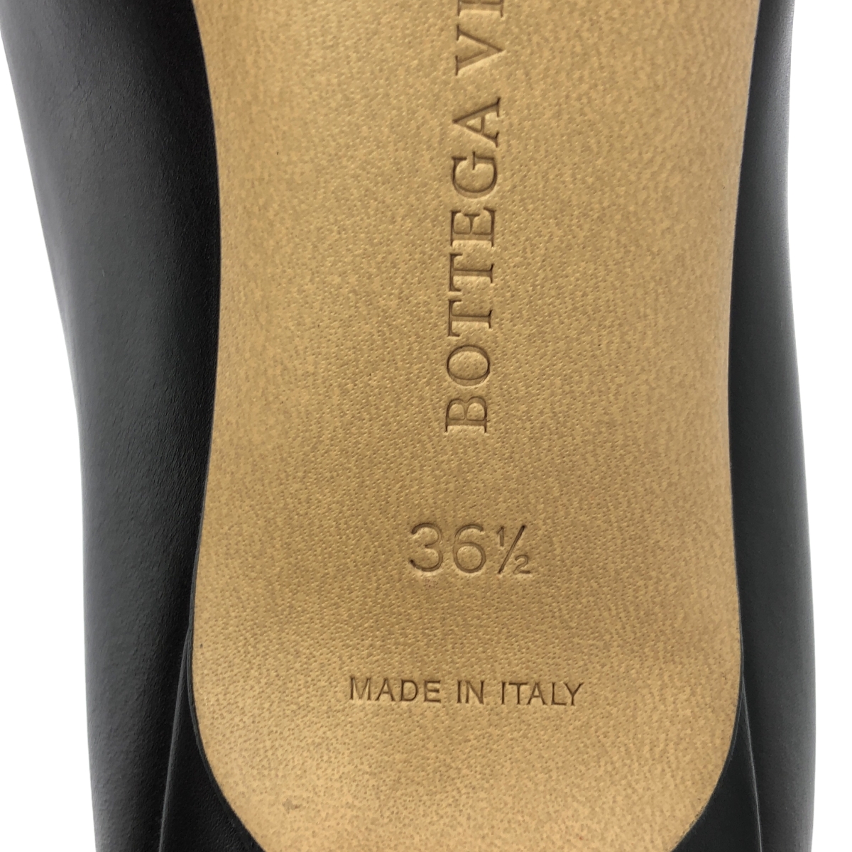 BOTTEGA VENETA / ボッテガヴェネタ BVマダム スクエアトゥ ルイヒール パンプス