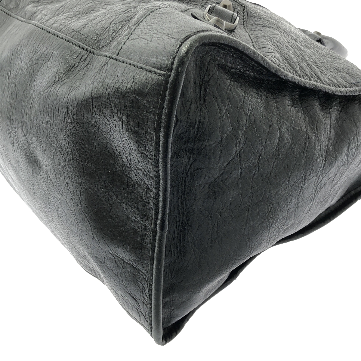 BALENCIAGA / バレンシアガ THE WORK ザ ワーク / エディターズ レザー ハンドバッグ