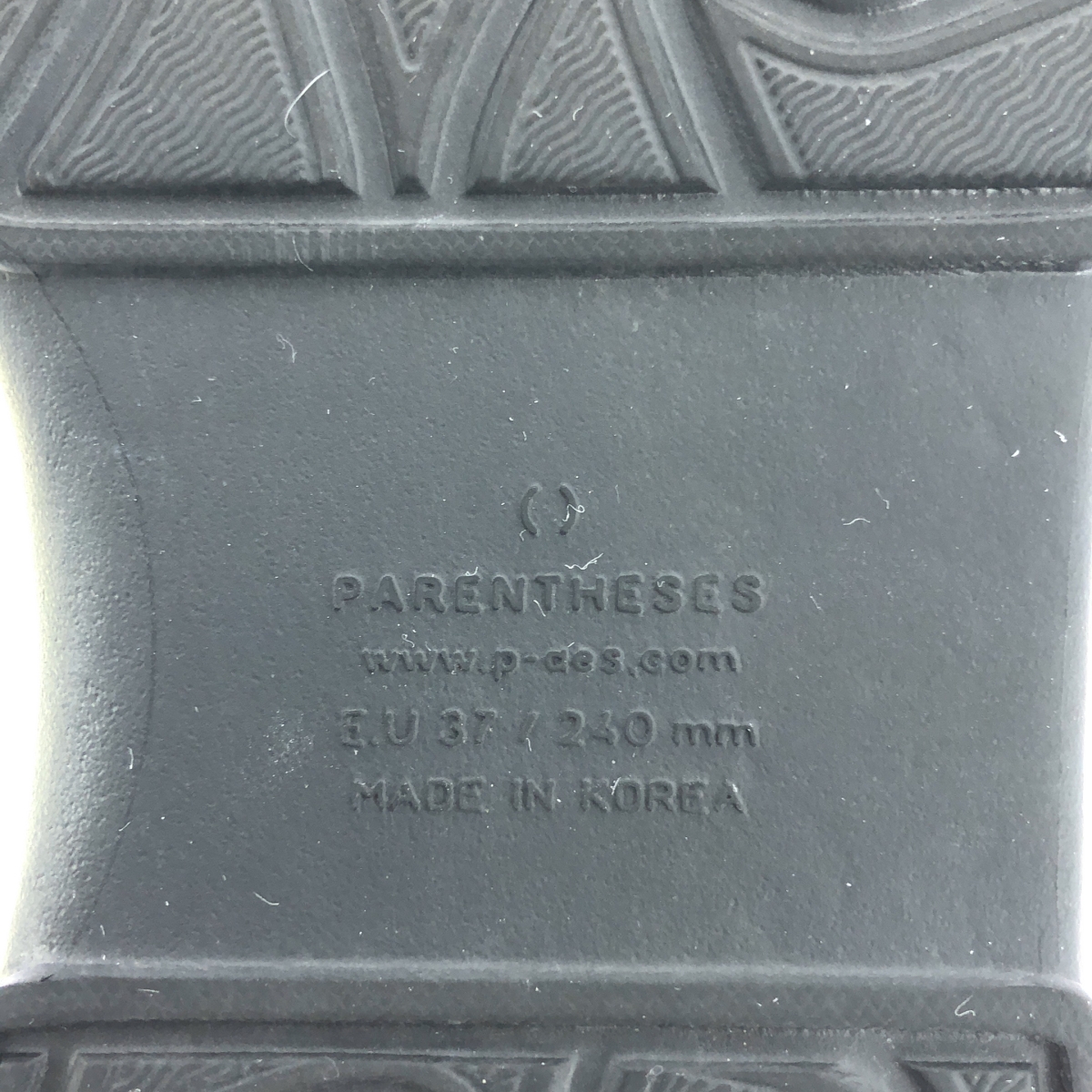 L'Appartement / アパルトモン PAES PARENTHESES ペイズ パレンテシス / リカバリー トングサンダル