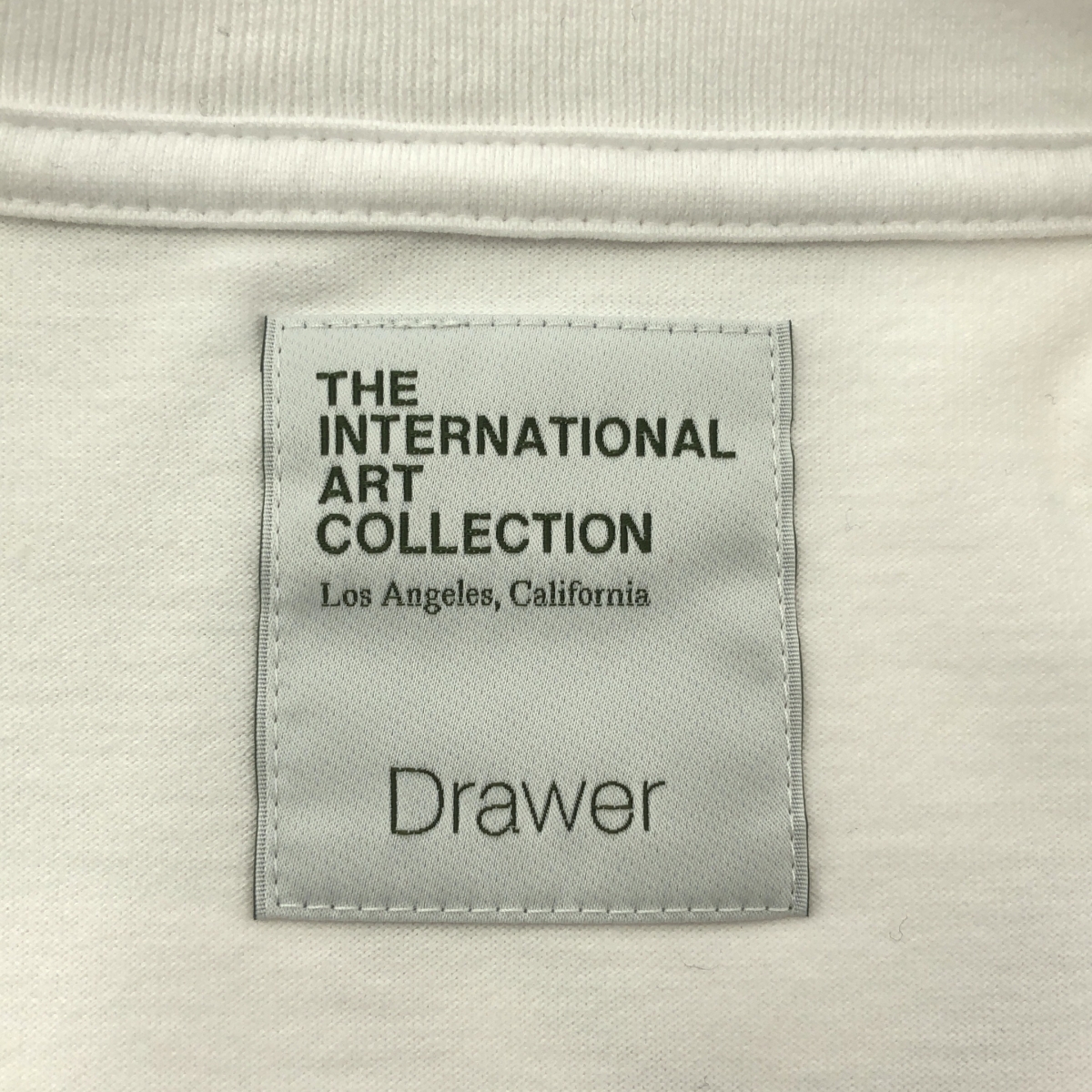 Drawer / ドゥロワー THE INTERNATIONAL ART COLLECTION フォトプリント Tシャツ
