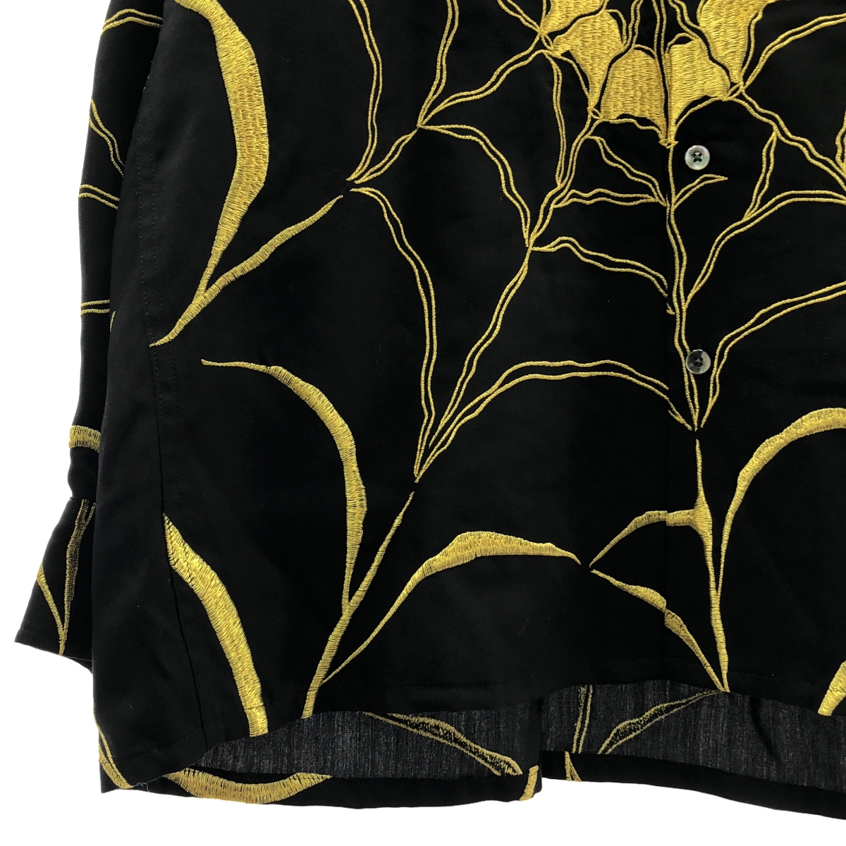 WACKO MARIA / ワコマリア × WOLF'S HEAD / 50'S SHIRT L/S スパイダー 刺しゅう シャツ