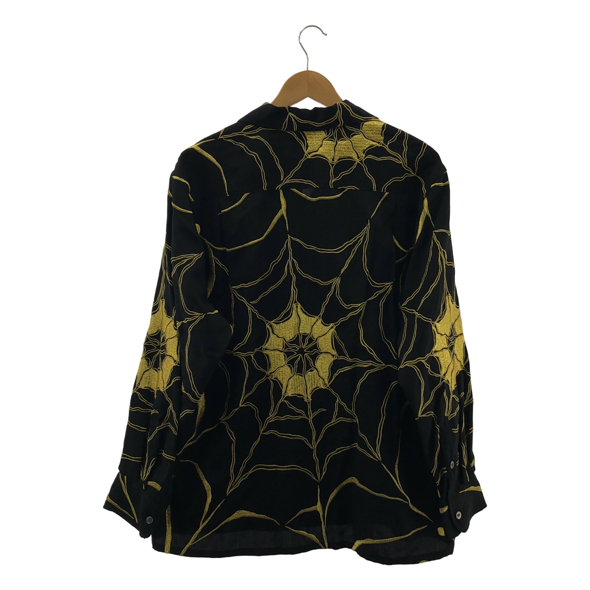 WACKO MARIA / ワコマリア × WOLF'S HEAD / 50'S SHIRT L/S スパイダー 刺しゅう シャツ