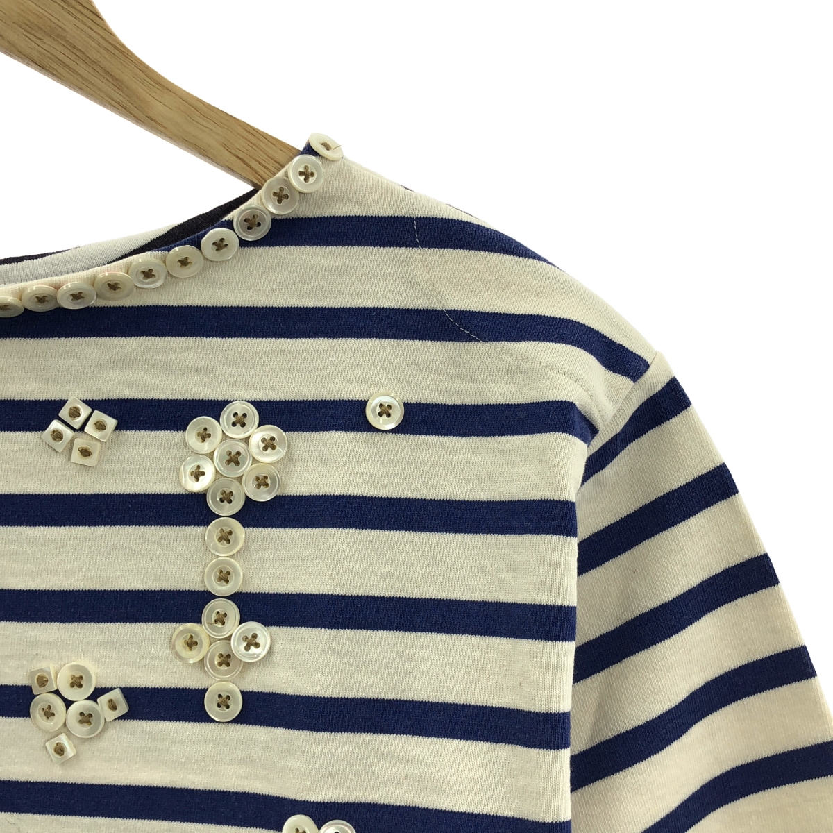 その他 CURRENTAGE / Pearly king＆Queen basque shirt コットン バスクシャツ