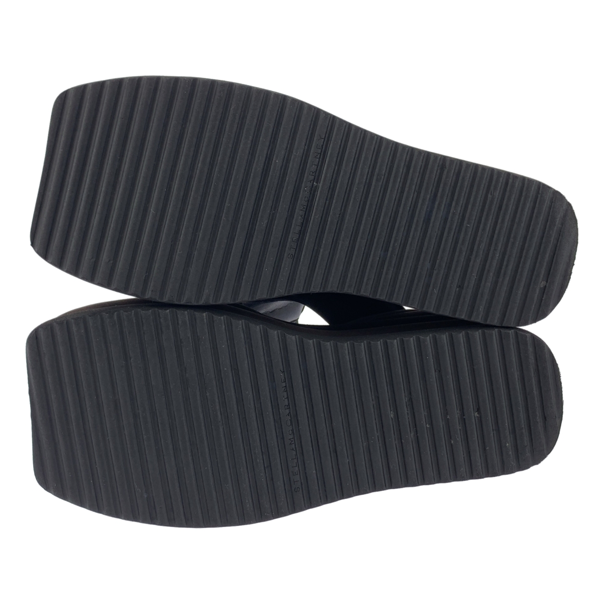 STELLA McCARTNEY / ステラマッカートニー SLIDE STRETCH SCUBA / ロゴジップ プラットフォーム サンダル