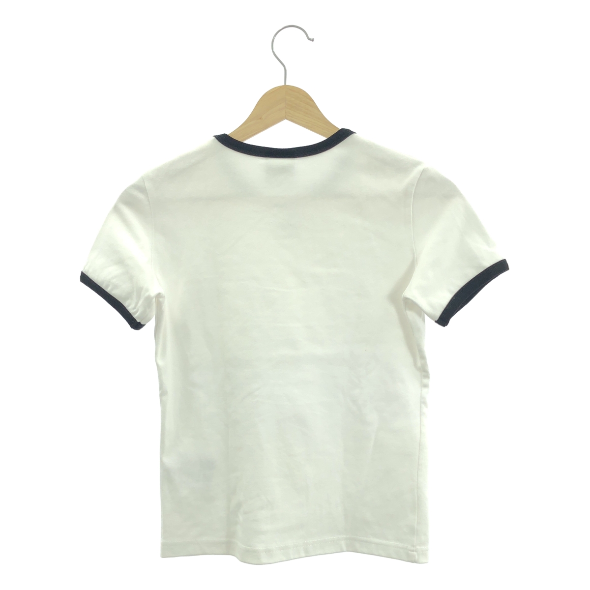 COURREGES / クレージュ ワンポイントロゴ クルーネック Tシャツ カットソー