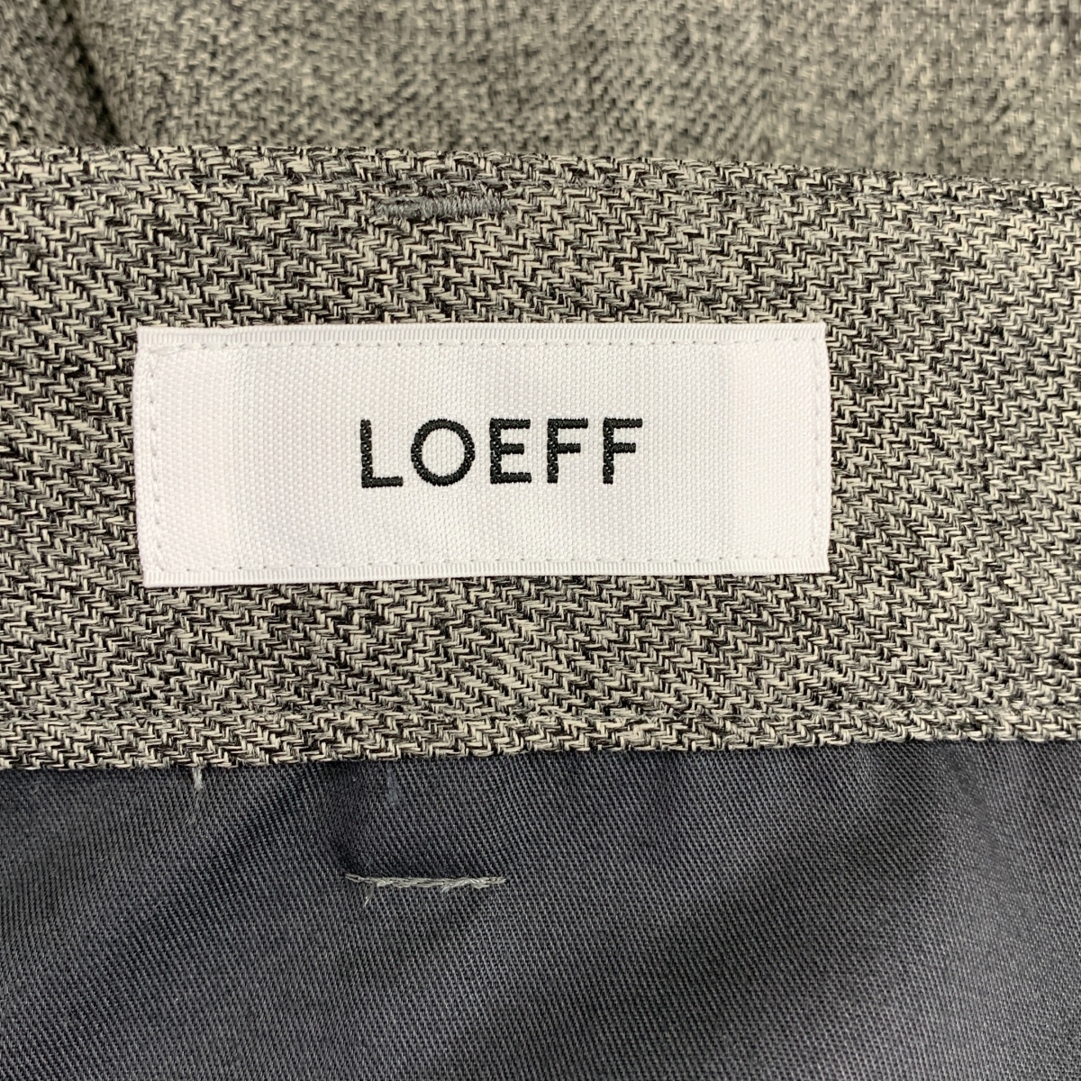 LOEFF / ロエフ LF MLNG BONTAG TRS テーパードパンツ