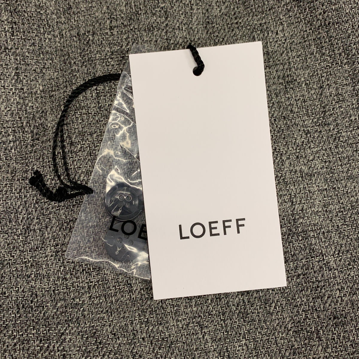 LOEFF / ロエフ LF MLNG BONTAG TRS テーパードパンツ