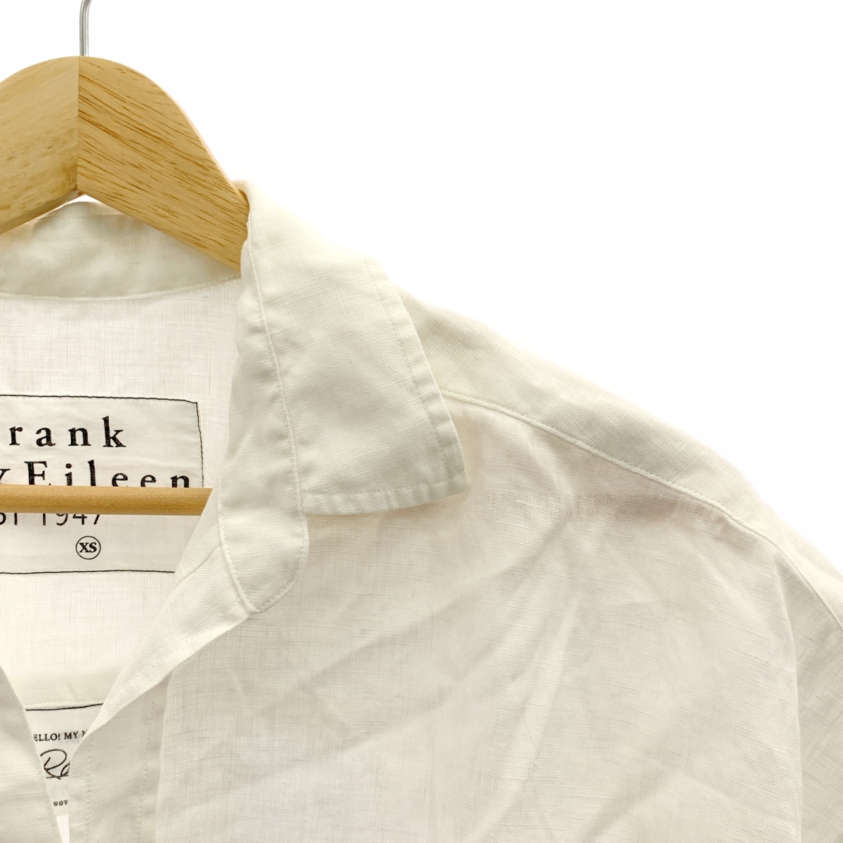 Frank&Eileen / フランクアンドアイリーン ROSE / WHL / リネン シャツ ブラウス