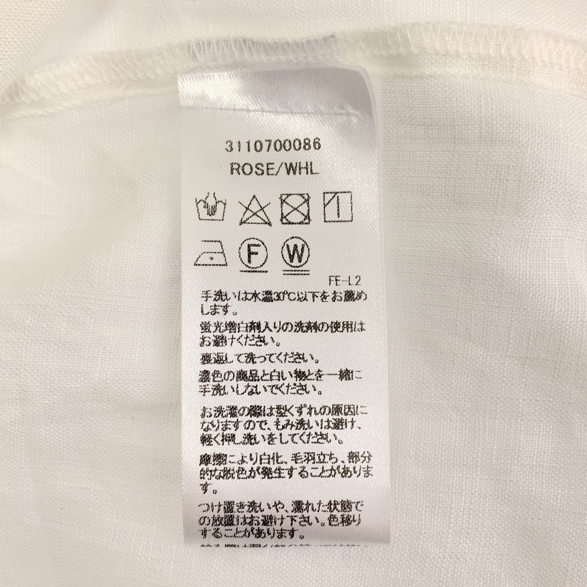 Frank&Eileen / フランクアンドアイリーン ROSE / WHL / リネン シャツ ブラウス