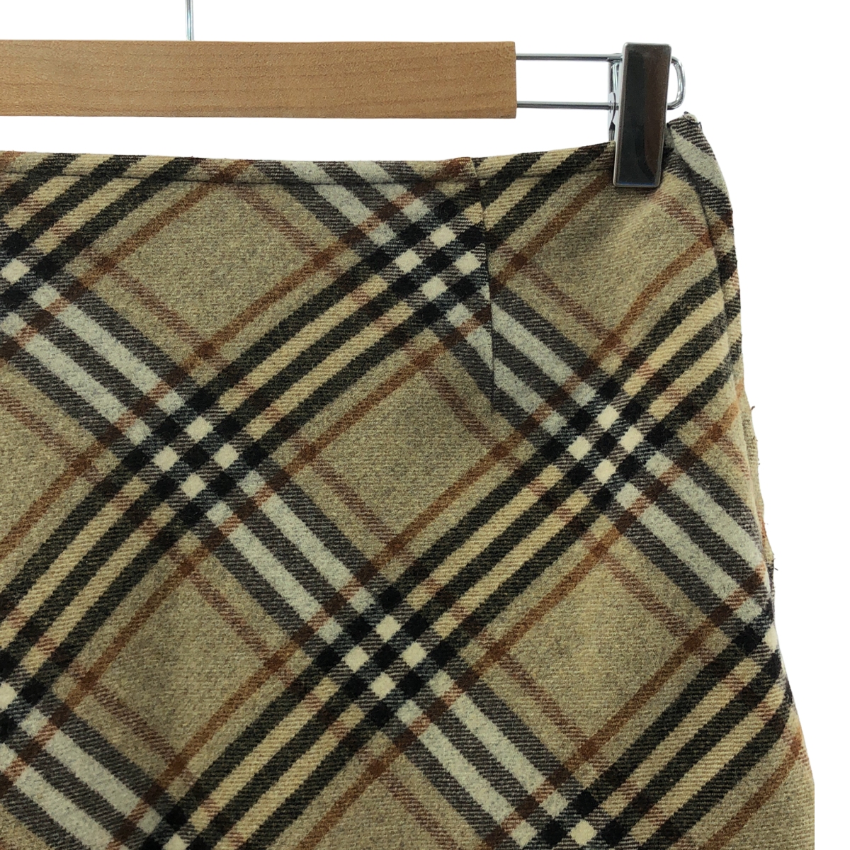 tricot COMME des GARCONS / トリココムデギャルソン ウール サイドジップ ロングスカート / 総裏地