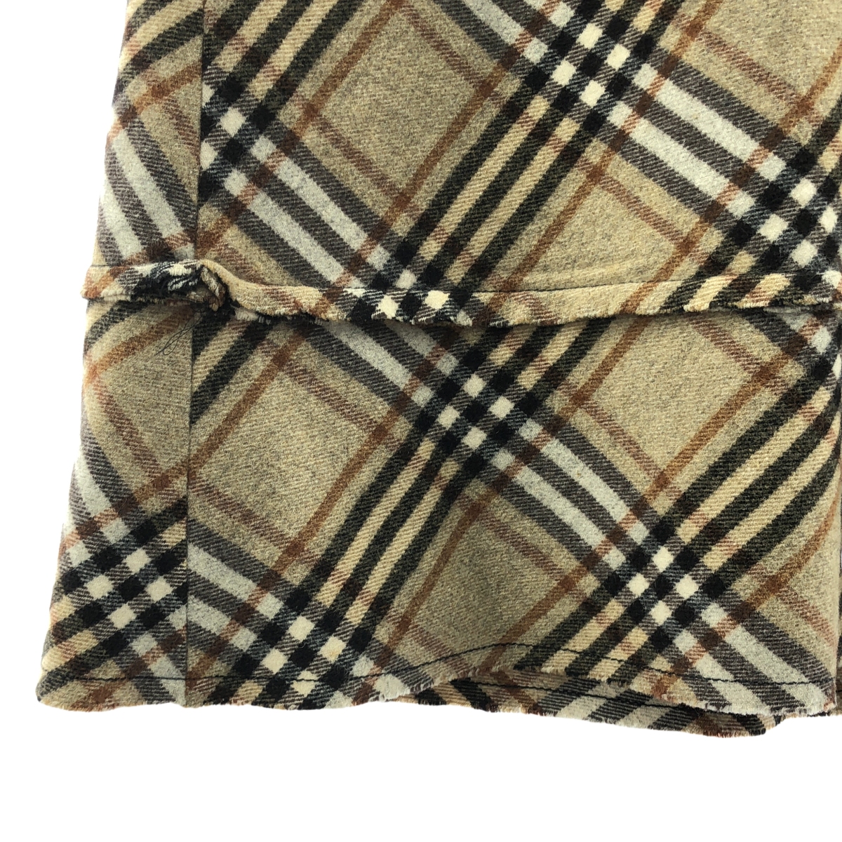 tricot COMME des GARCONS / トリココムデギャルソン ウール サイドジップ ロングスカート / 総裏地