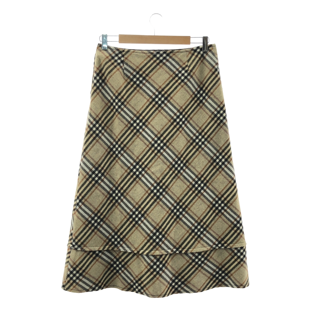 tricot COMME des GARCONS / トリココムデギャルソン ウール サイドジップ ロングスカート / 総裏地