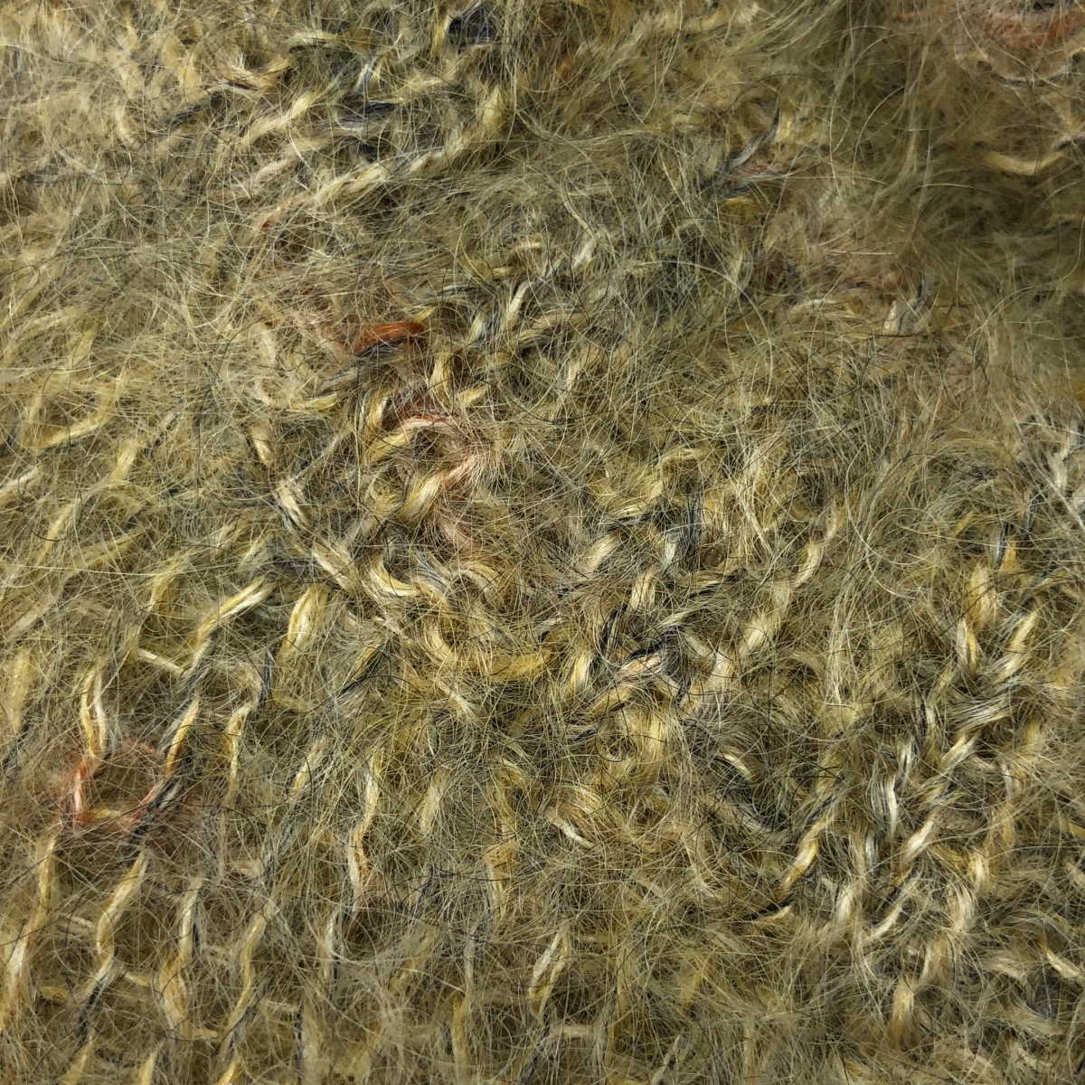 Ganni / ガニー Brushed Mohair Cardigan / モヘヤ ウール ロゴ 金ボタン ニット カーディガン