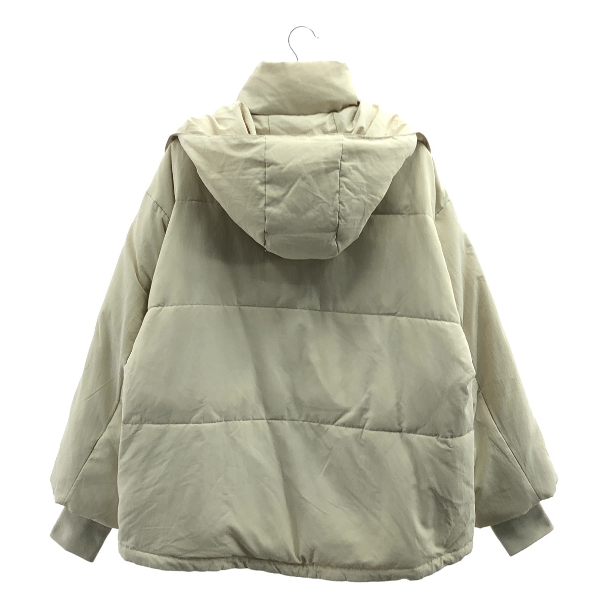 CASA FLINE / カーサフライン フードマフラー付き 中綿 コート