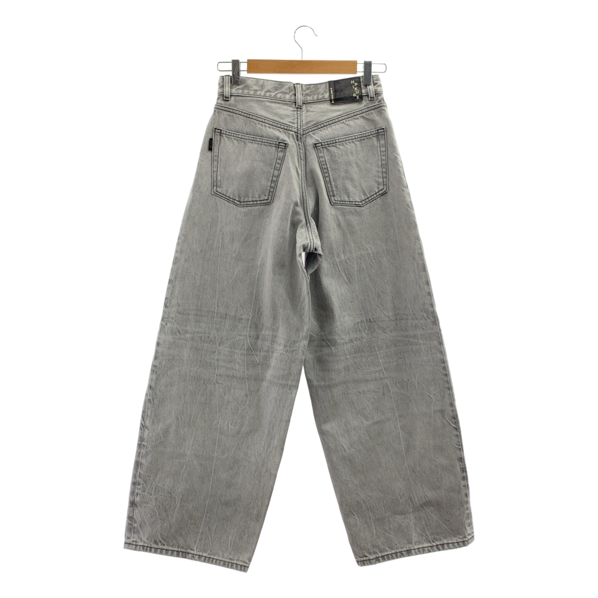 その他 Bethany Asian Fit Fog Grey ハイライズ ワイドデニムパンツ