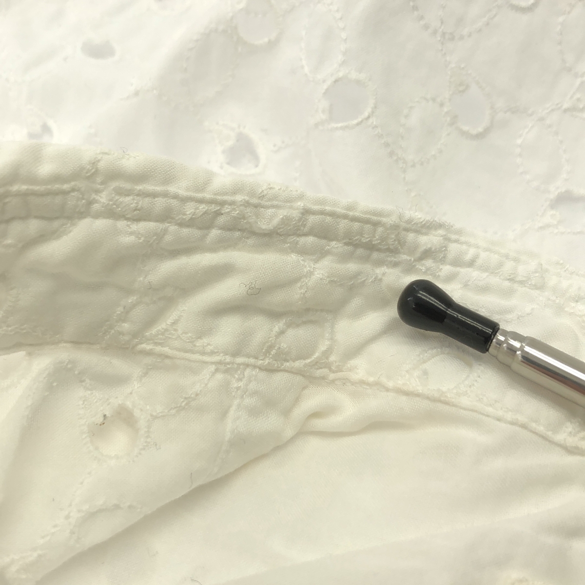 JUNYA WATANABE COMME des GARCONS / ジュンヤワタナベ コットン カットワーク ハーフスリーブシャツ