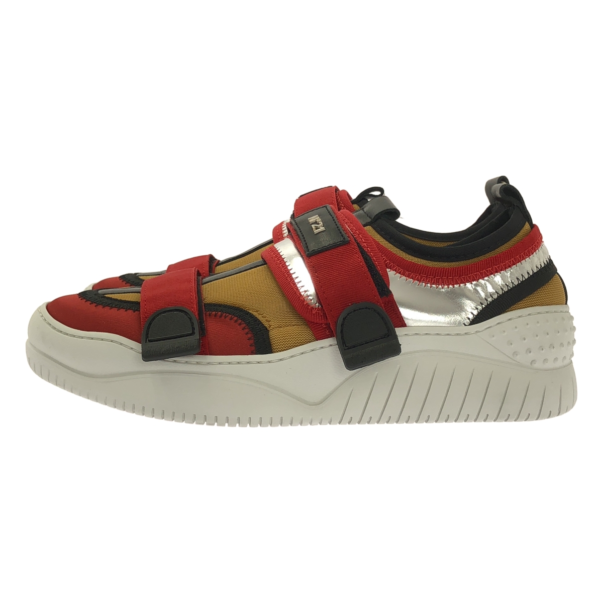 N°21 / ヌメロヴェントゥーノ ローカット ベルト スニーカー