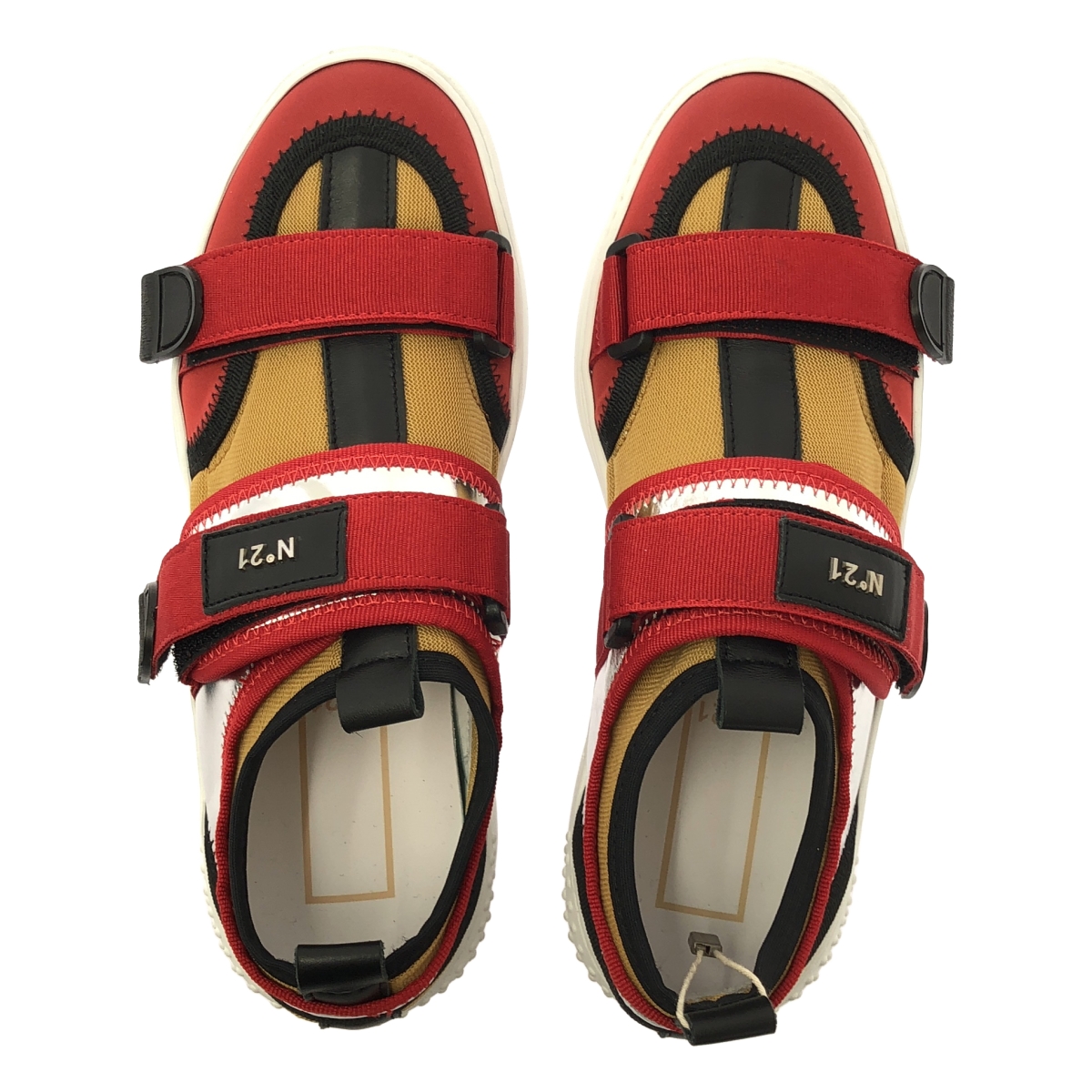 N°21 / ヌメロヴェントゥーノ ローカット ベルト スニーカー