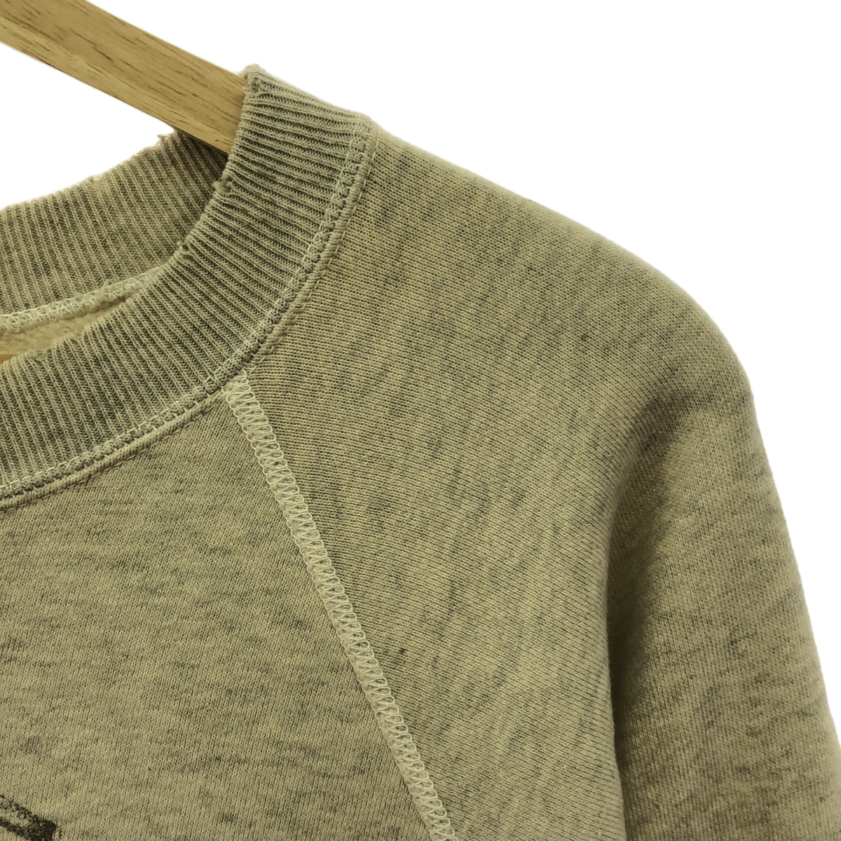 SAINT MICHAEL  Mxxxxxx / セントマイケル NORIDA-KN CRW SWT / ヴィンテージ加工 クルーネックスウェット