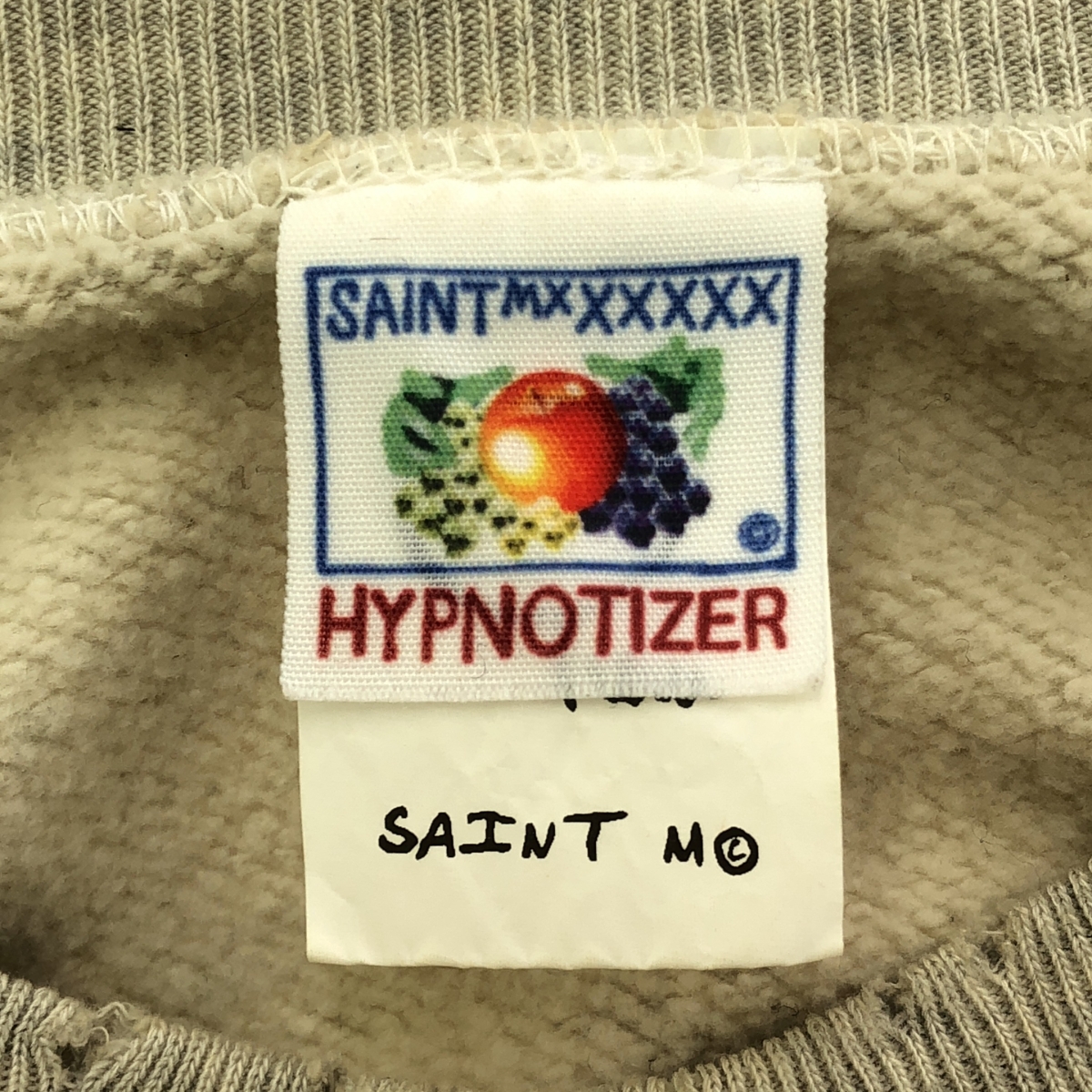 SAINT MICHAEL  Mxxxxxx / セントマイケル NORIDA-KN CRW SWT / ヴィンテージ加工 クルーネックスウェット