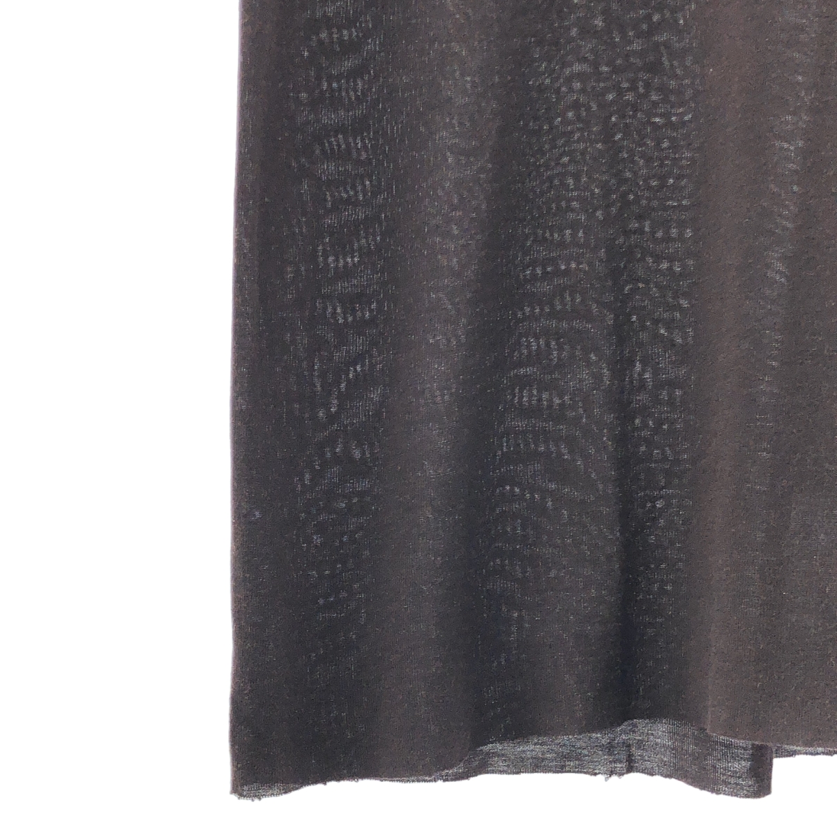 Rick Owens / リックオウエンス シルク混 Vネック ノースリーブ カットソー