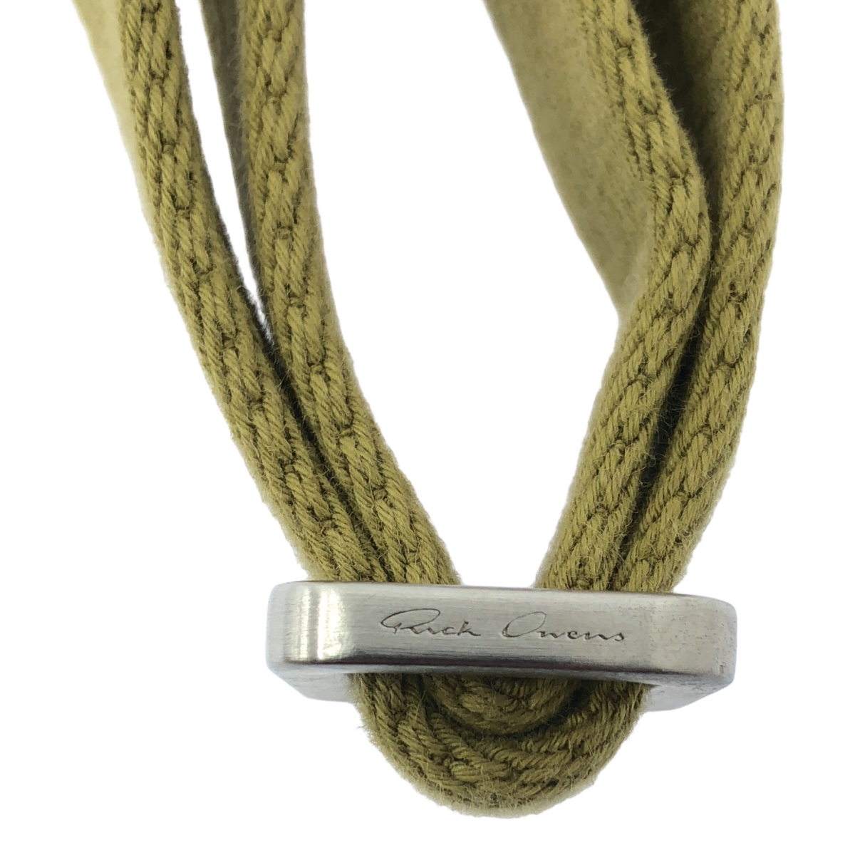 Rick Owens / リックオウエンス DISCO BELT  ディスコベルト フック バックル キャンバス