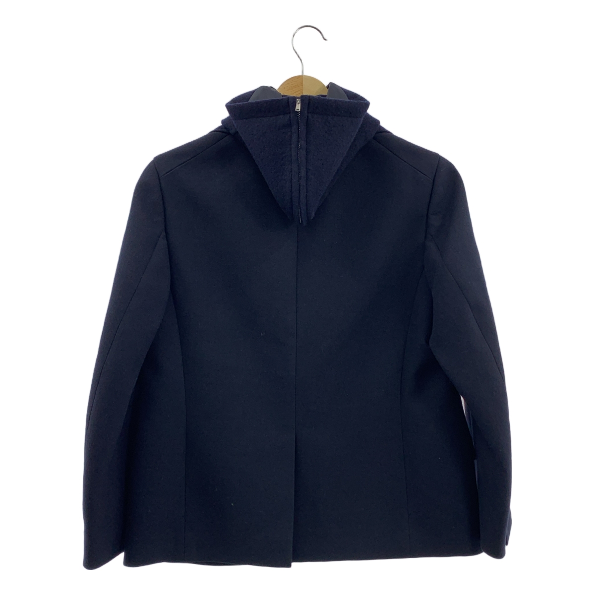 tricot COMME des GARCONS / トリココムデギャルソン フードパーツドッキング ウール テーラードジャケット