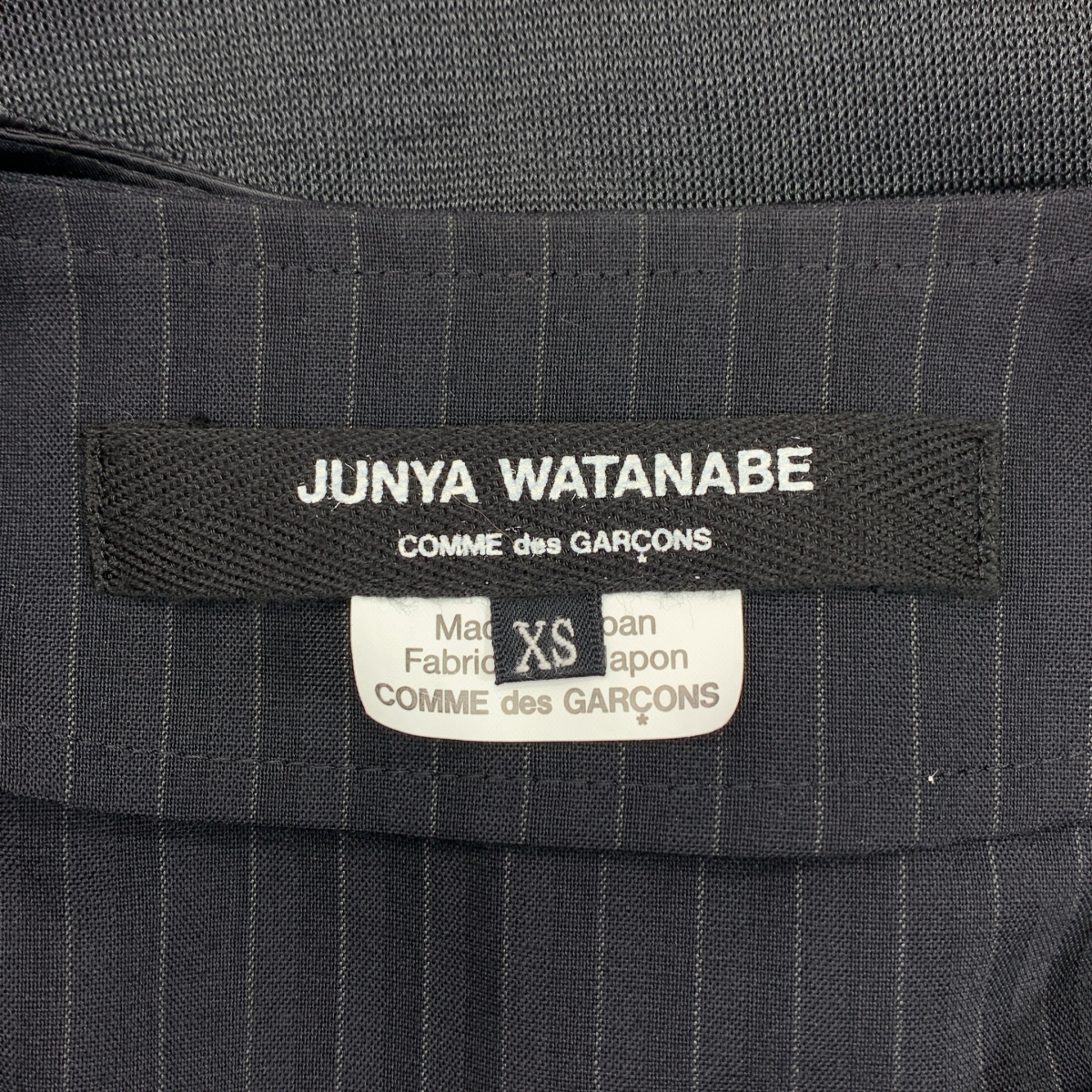 JUNYA WATANABE COMME des GARCONS / ジュンヤワタナベ シアーカーディガン ドッキング レイヤード ウール ワンピース