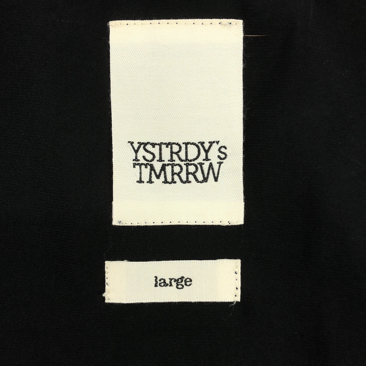 YSTRDY'S TMRRW / イエスタデイズトゥモロー サテン ウエスタン シャツ