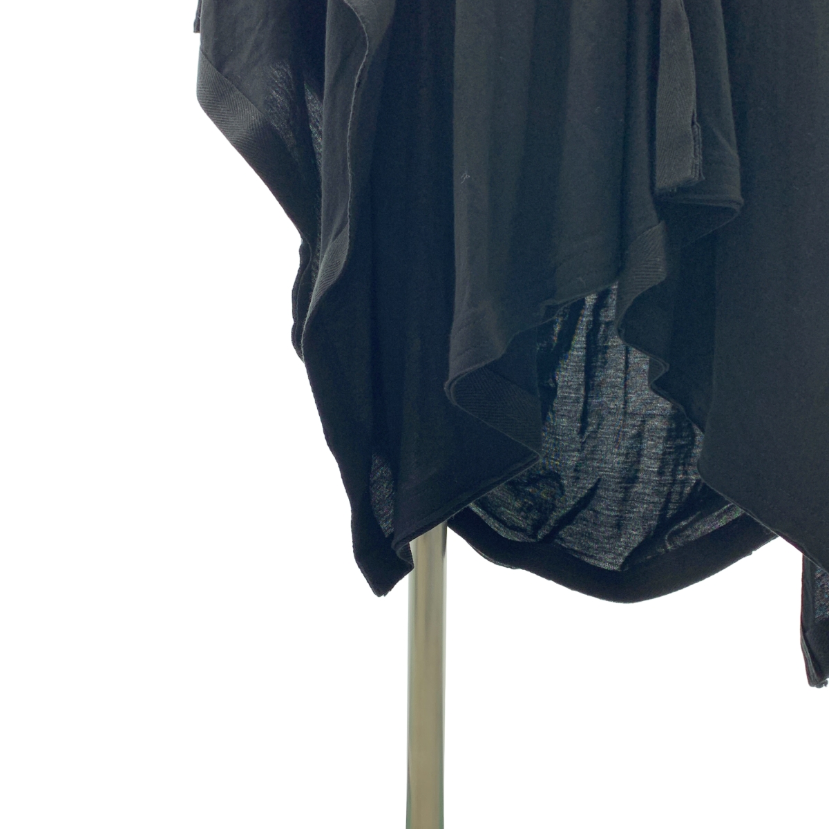 S'YTE YOHJI YAMAMOTO / サイトヨウジヤマモト オーバーシルエット ロング ポンチョ カーディガン