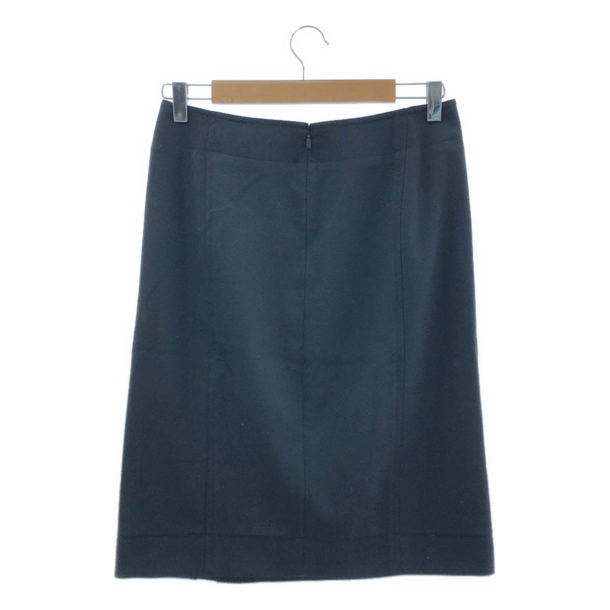 Chloe / クロエ ロゴボタン サイドジップ スカート