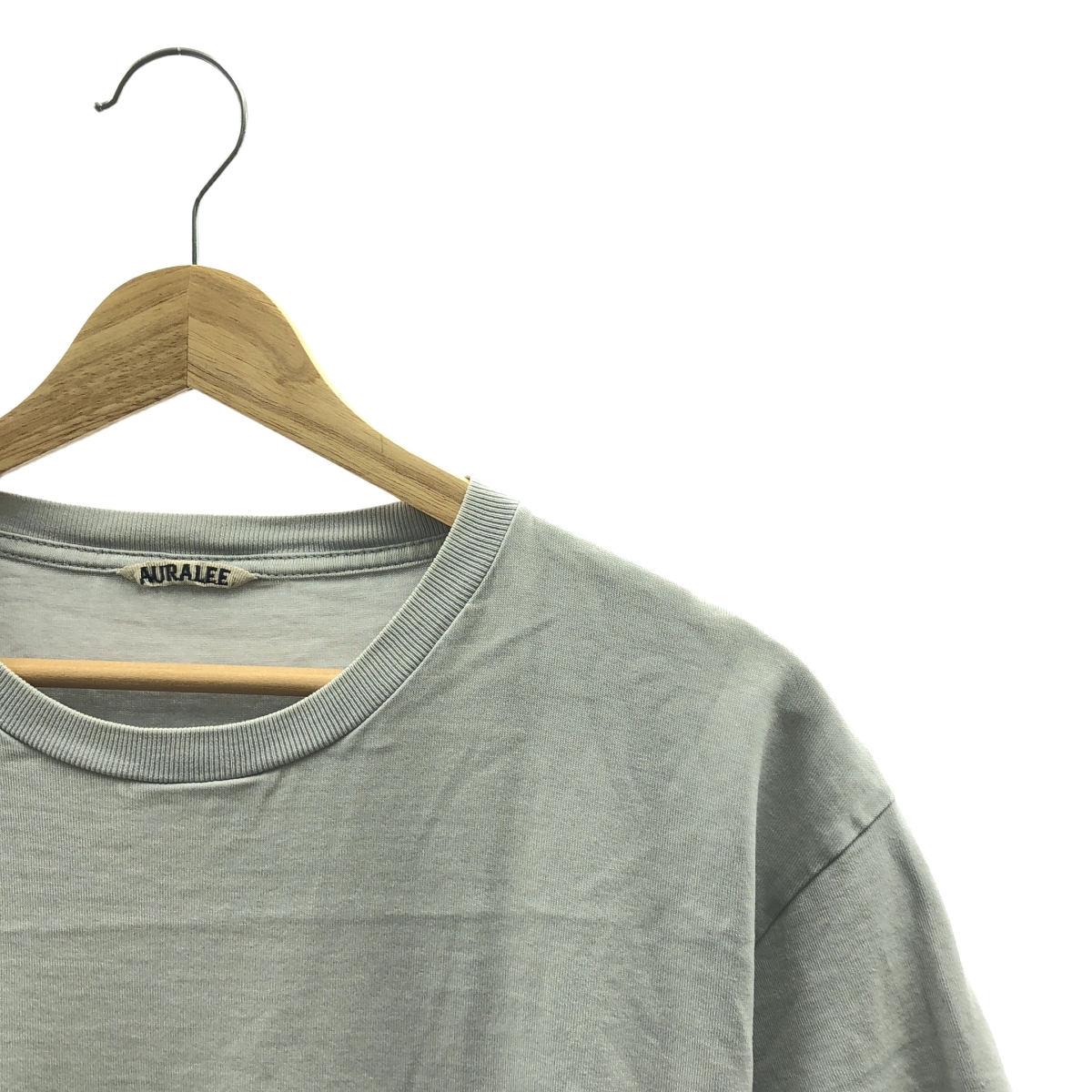 AURALEE / オーラリー LUSTER PLAITING TEE ラスター プレーティング Tシャツ