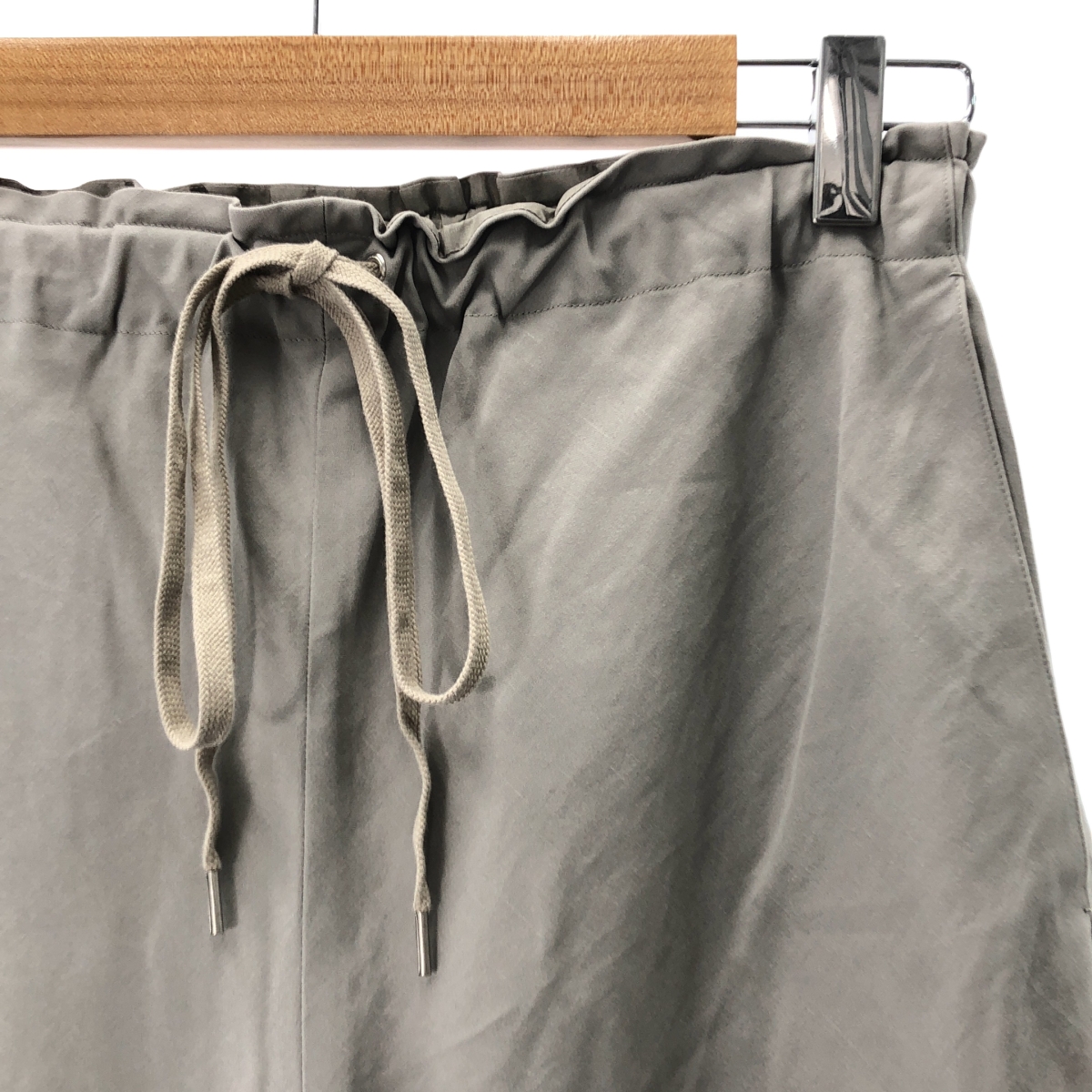 BLAMINK / ブラミンク コットン リネン ドローストリング イージーパンツ