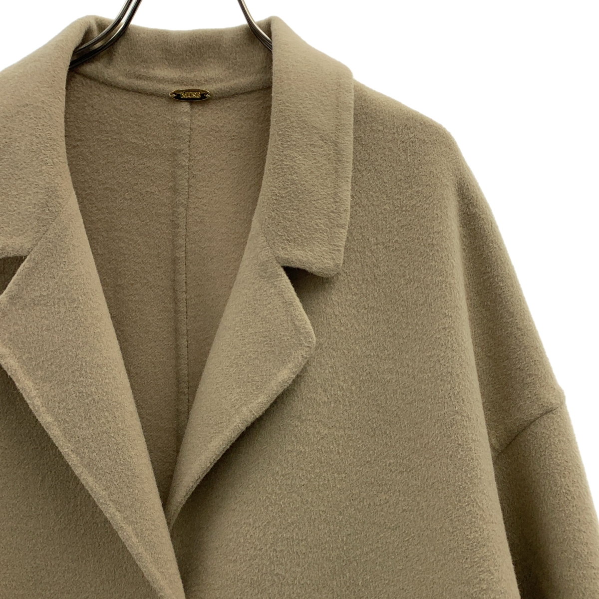 MUSE de Deuxieme Classe / ミューズドゥーズィーエムクラス ウール アンゴラ リバーコート