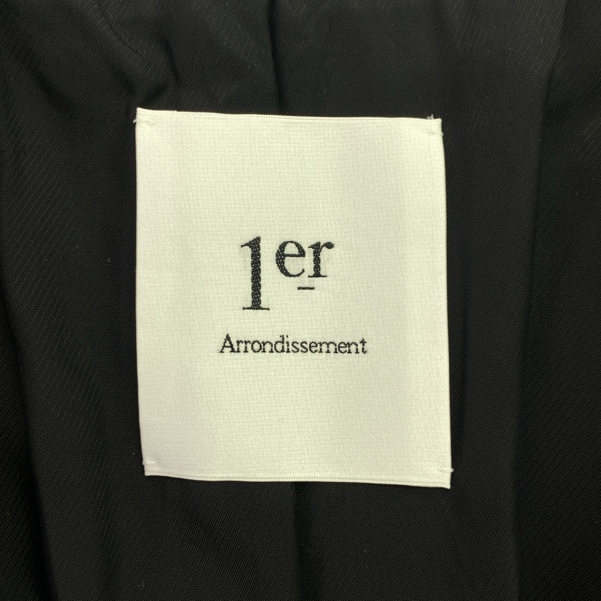 1er Arrondissement / プルミエアロンディスモン ウール チェック テーラードジャケット