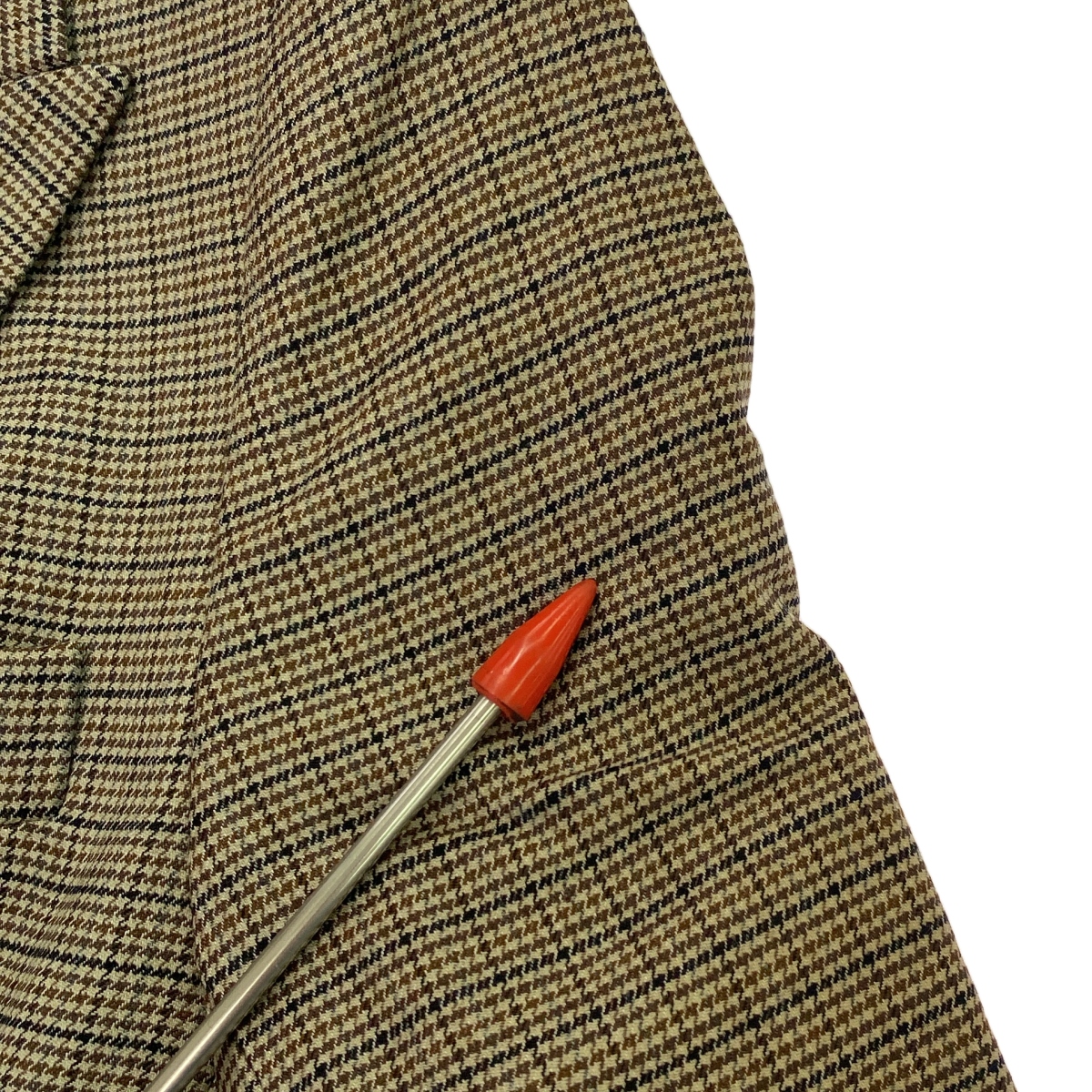 1er Arrondissement / プルミエアロンディスモン ウール チェック テーラードジャケット